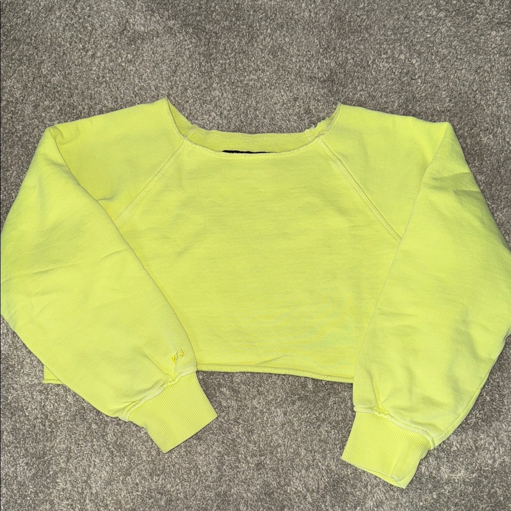 Katie J NYC yellow Kids Sweatshirt
